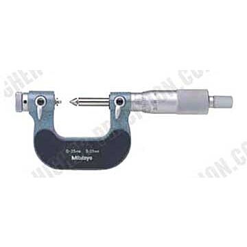 Mitutoyo 126-904 Screw Thread Micrometer, 3-4" 