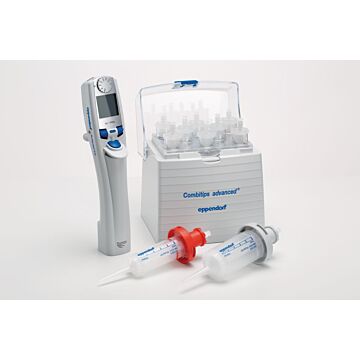 Eppendorf Repeater E3x 1-Channel with power cable and Combitip assortment pack