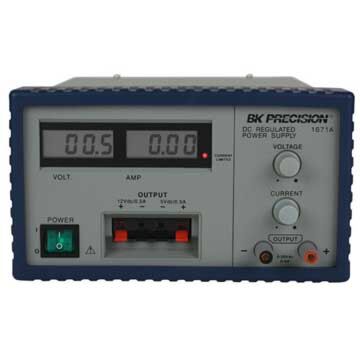 BK Precision 1671A Triple-Output 30VDC, 5A Digital Display Power Supply