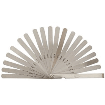 Mitutoyo 184-304S Thickness Gage, 0.05-1mm 20 Leaves