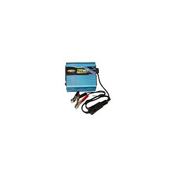 AEMC 2135.43 Inverter-12V DC to 120V AC 200 Watt for vehicle use