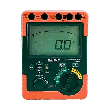 Extech 380395 High Voltage Insulation Tester, 120V