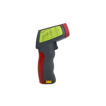 TPI 384A IR Gun with Laser & High Temp, -4 to 1832 F, 9:1 Ratio, Type K