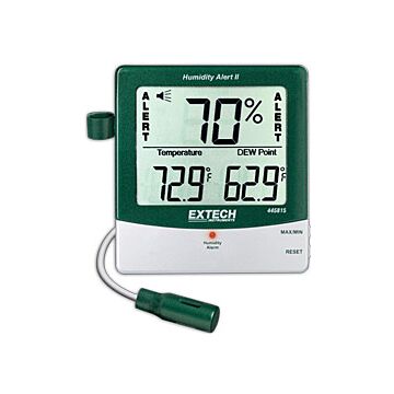 Extech 445815 Hygro-Thermometer Humidity Alert, Dew Point with NIST Certificate