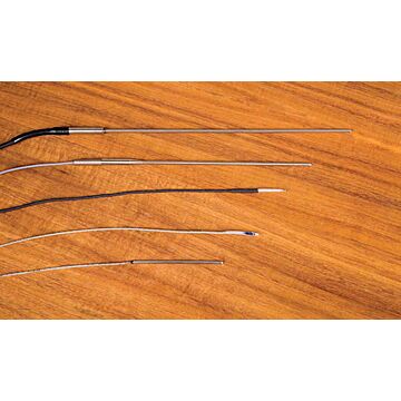Fluke Calibration 5611T-G Teflon Probe, .12"x1.1", 0C to 100C, 20ft, Gold Pins