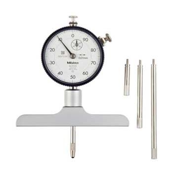 Mitutoyo 7214 Dial Depth Gage, 0-210mm