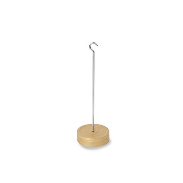 Troemner 9682T 1kg Class F Weight Hanger, Cast Iron with Traceable Certificate