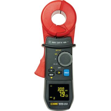 AEMC Instruments 6416 FOR RENT Clamp-On Ground Resistance Tester w/Memory Alarm & Case