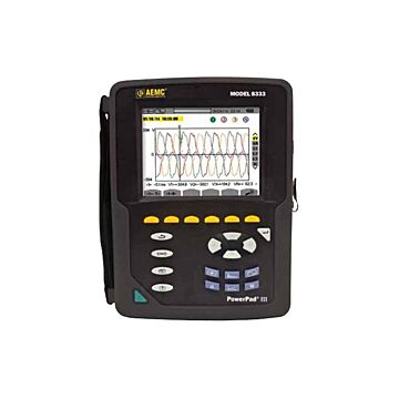 AEMC 2136.10 <p>PowerPad III 3-Phase Power Quality Analyzer without probes</p>