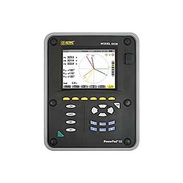 AEMC Instruments 8436 PowerPad Model 8436 No Sensors - Waterproof IP67