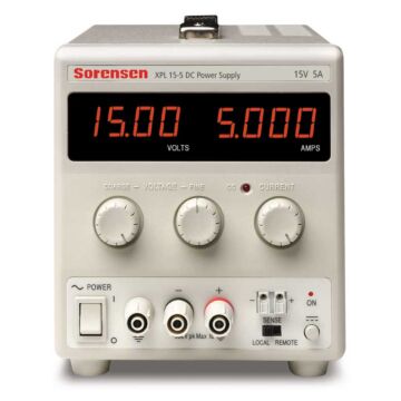 AMETEK Programmable Power Sorensen XPL Series - 30 to 125W Compact Linear Benchtop DC Power Supplies