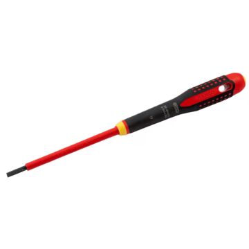 BAHCO BE-8010S Insulated Screwdriver, 1000V 0.4x2.5x75