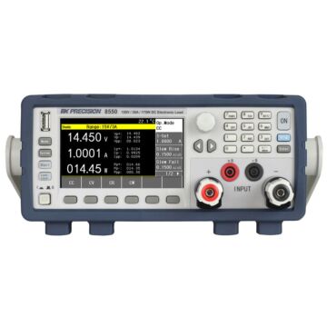 BK Precision 8550 Programmable DC Electronic Load 150 V, 30 A, 175 W