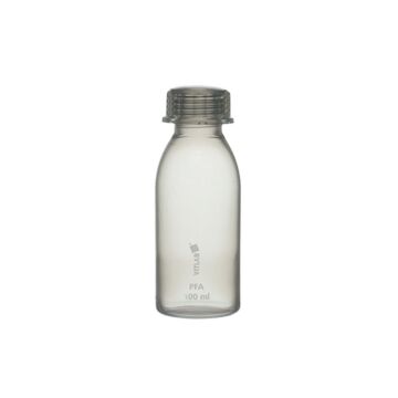 BrandTech Scientific V108497 PFA Reagent Bottle, narrow mouth, PFA cap, 1000mL
