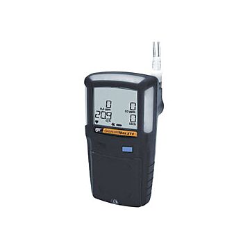 GasAlertMax XT 4-Gas Detector %LEL,O2,H2S,CO,Yellow