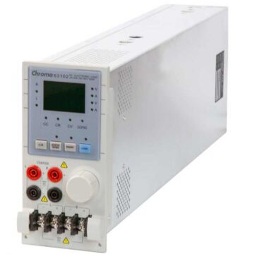 Used Chroma 63102 Programmable DC Electric Load, 16V/80V, 2A/20A, 100W