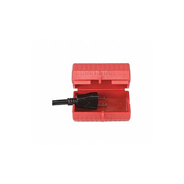 Condor 48KV17 Plug Lockout,Plastic,110V1/2"Max.Cord Dia.