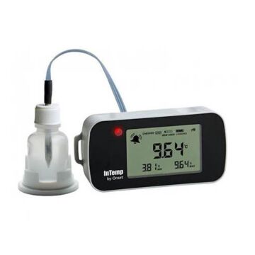 Onset CX402-T415 InTemp Data Logger, 4M Temp Probe, 15mL bottle