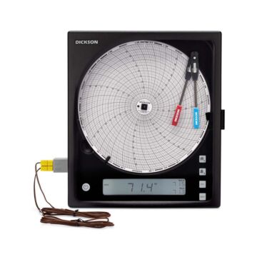Dickson KT8-30R 8" (203mm) Chart Temperature Recorder