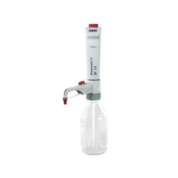 BrandTech Scientific Dispensette S, Recirculation Valve, Manual, Bottle Top Dispenser, 5 - 50 mL