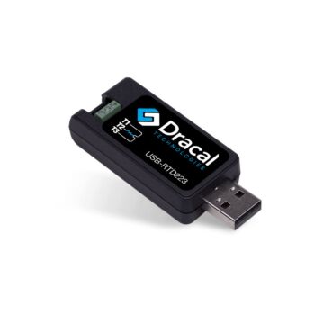 Dracal USB-RTD223 2/3 Wire RTD sensor to USB adapter