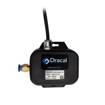 Dracal VCP-DXC220 USB Water resistant CO2 sensor harsh environment with VCP mode