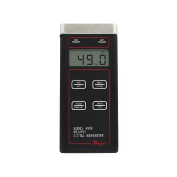 Dwyer Instruments 490A-5 Wet/Wet HH Digital Manometer 0-500PSI