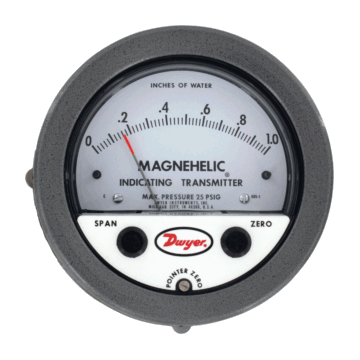 Dwyer 605-0 MAGNEHELIC INDICATING Transmitter