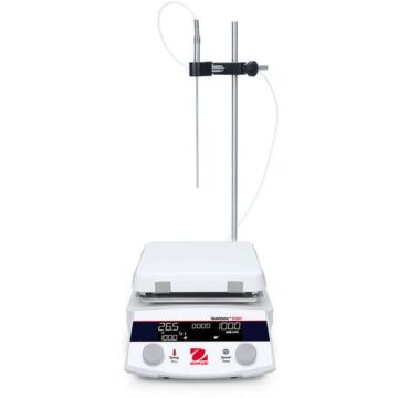 Ohaus Guardian 5000 E-G52HS07C -K1 Hotplate Stirrer, Plate Size: 7 in, 5C - 500C, Pt1000 Probe, 50 rpm - 1,800 rpm