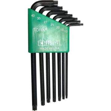 Eklind Tool Company 10907 Torx Key Set Long Arm T10 - T40 7pc