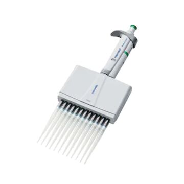 Eppendorf Research plus Variable Volume, Dark Green, 12 Channel, Pipette