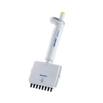 Eppendorf Reference 2 Variable Volume, Yellow, 8 Channel, Manual, Pipette, 10 - 100 uL
