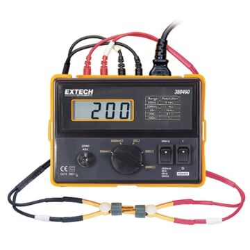 Extech 380460  Precision Miliohm Meter FLV $400