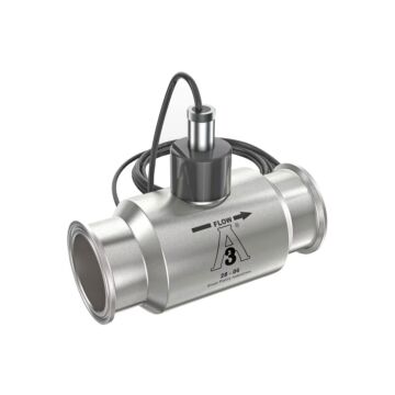 FLOMEC GSCPS-100-2 1" Stainless Steel 3A Sanitary Tri-Clamp G3A Blind Transmitter, 2-Wire Magnetic Pickup