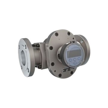 FLOMEC OM080S001-842R5G 3" Oval Gear Stainless Steel #150 ANSI Flange Flow Meter, RT14 Transmitterwith Built-In Digital Display
