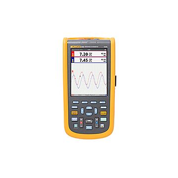 Fluke 125B/NA Scopemeter Handheld Oscilloscope, 40MHZ
