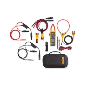 Fluke 393FC-TLPV Solar Clamp Meter Kit with TLVP MC4 Leads