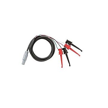 Fluke Calibration 2373-LPRT Adapter, LEMO to Mini-Grabbers 4-wire (PRT)
