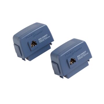 Used Fluke Networks  CAT 7A GG45 KIT Channel Adapters to certify Nexans GG45 & Ref. Module