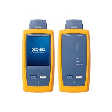 Fluke Networks DSX-602-PRO CableAnalyzer 500 MHZ V2, Incl. Ch. & Permanent Link Adapters
