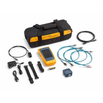 Fluke Networks LIQ-DUO-IE Cable and Network Tester with IND Ethernet Adapter Kit