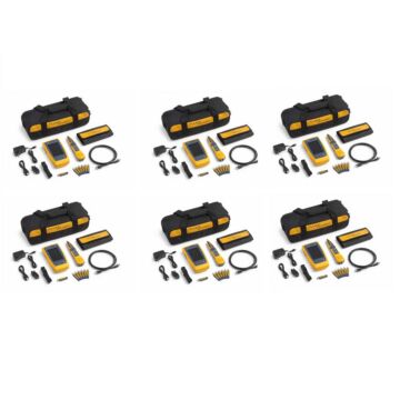 
Fluke Networks LIQ-DUO-KIT-6PK Cable and Network Tester Kit Multi Pack of 6
