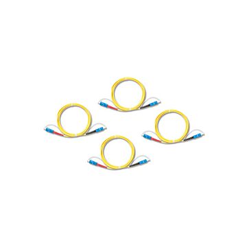 Fluke Networks SRC-9-SCSC-KIT Singlemode Test Reference Cord Kit for testing SC terminated fibers (4 SC/SC)