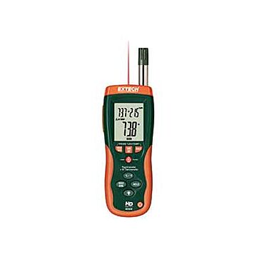 Extech HD500 Psychrometer + 30:1 IR Thermometer