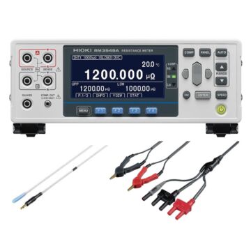 Hioki RM3545A-1-KIT Resistance Meter, Clip Type Lead