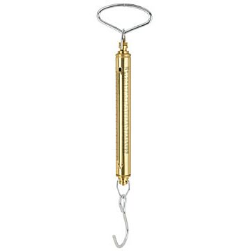 Ametek Chatillon IN-050 Brass Linear Scale,50lb x 8oz 
