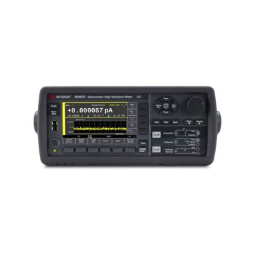 Keysight B2987C Electrometer/High Resistance Meter, 0.01fA, 1000V, Battery