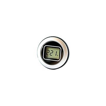 Lascar EM 32-1900 Round Hole Mounting LCD NTC Thermometer