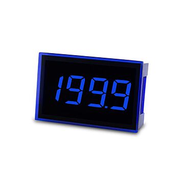 Lascar SP 300-BLUE Splash-Proof Ultra Low Profile LED Voltmeter
