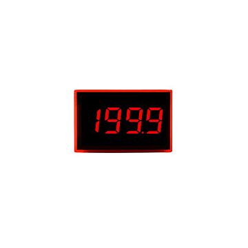 Lascar SP 300 Splash-Proof Ultra Low Profile LED Voltmeter, 8 Pin Version